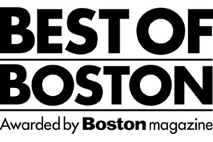 Best of Boston - Awarded by Boston magazine - badge