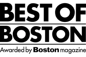Best of Boston - Awarded by Boston magazine - badge